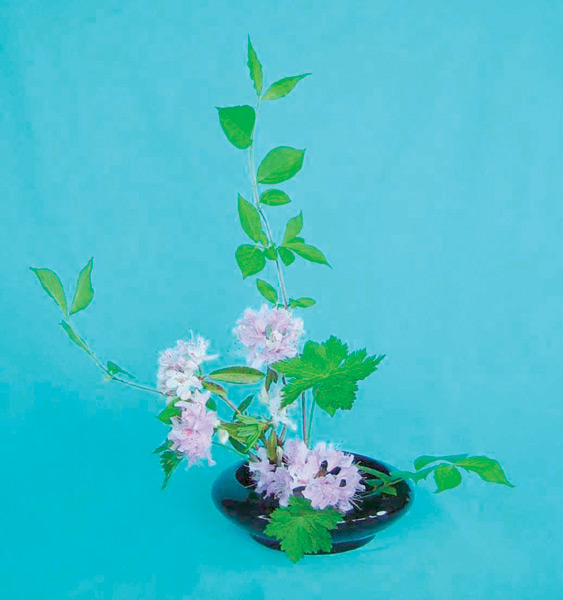 Figure 2. In the Manner
of Japanese Moribana.